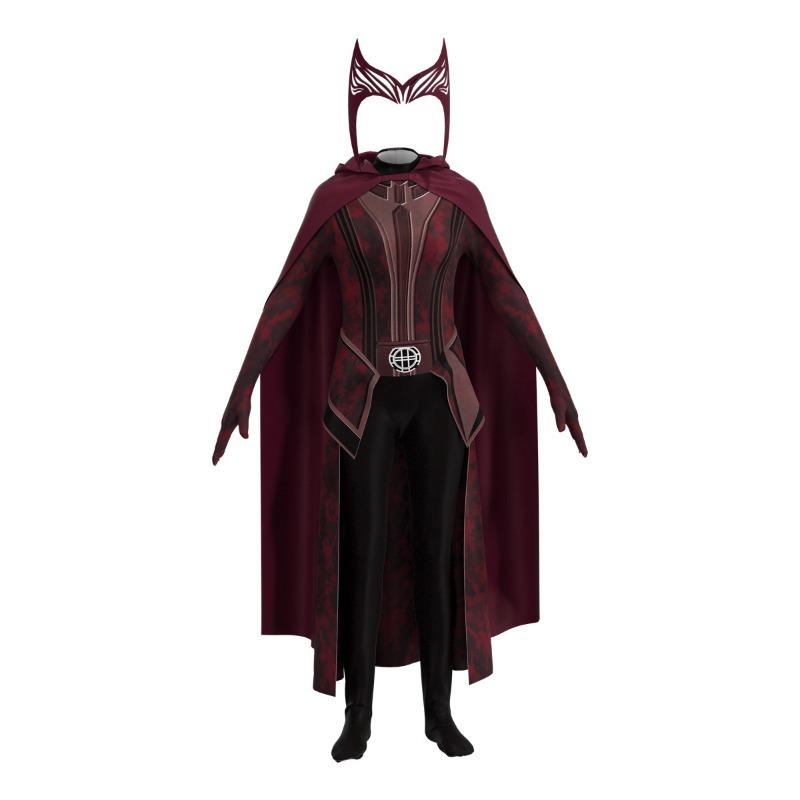 Сериал Marvel ВандаВижн Костюм Алой Ведьмы Ванда Алая Ведьма