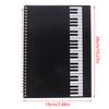 Blank Music Stationery Score Manuscript Book Writing Stave Notebook Black 50 Sheets Notebooks For Songwriters