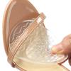 1Pair Heels Forefoot Pads Relieve Pain Orthopedic Insoles Silicone Cushion Sandals Foot Care Products Gel Non-Slip Shoes Pad