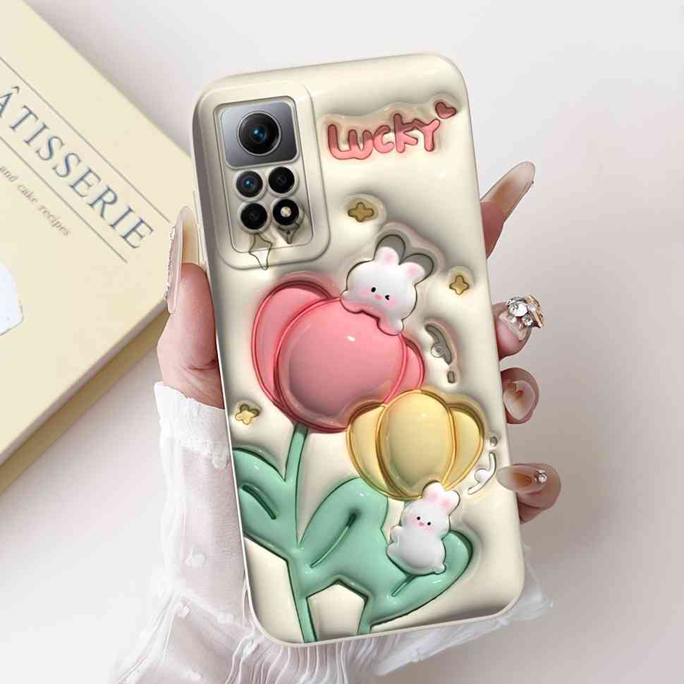 Чехол для Xiaomi Redmi Note 12 Pro 4G, цветной painted чехол, мягкий тонкий чехол для телефона, задняя крышка для Redmi Note12 Pro 12Pro 4G, Capa
