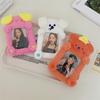 Новый милый Допаминовый цвет животных плюшевый держатель удостоверения личности держатель фотокарты идол фото дисплей чехол для хранения брелок сумка кулон подарок
