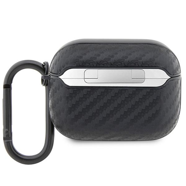 Etui do AirPods Pro BMW Carbon Metal Logo Czarne