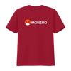 Monero Xmr Crewneck T Shirt Cryptocurrency Crypto Privacy Blockchain  vintage Washed Casual Versatile designer clothes