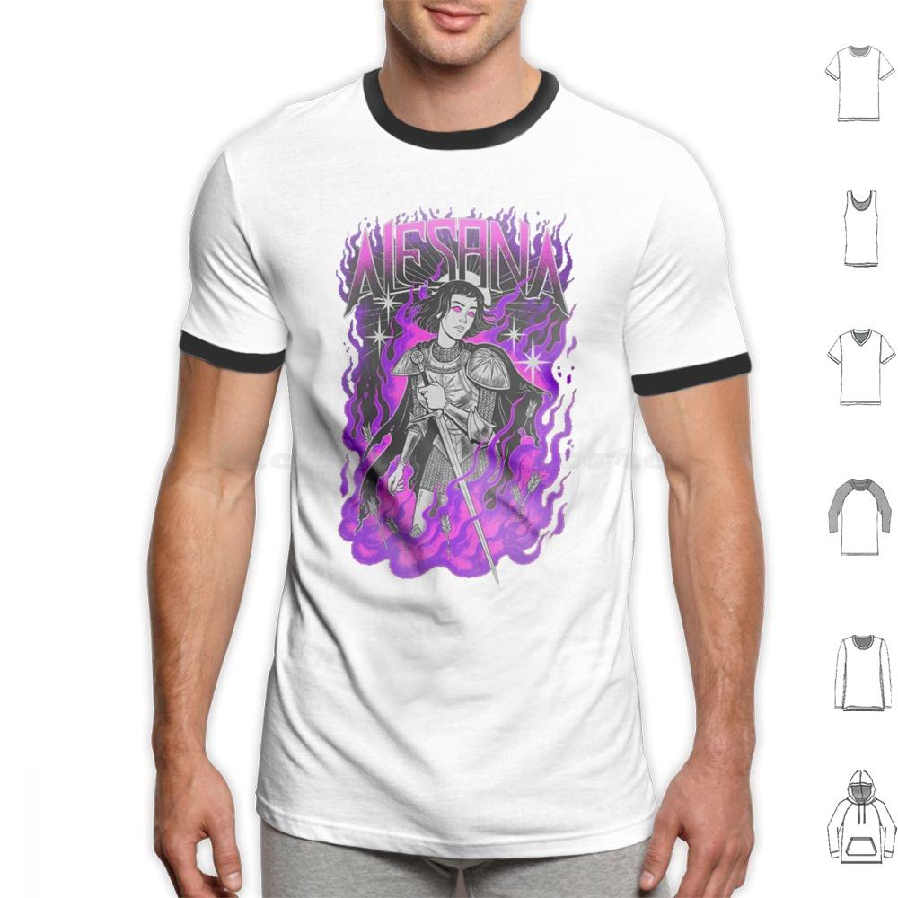 Alesana 9 T Shirt Cotton Men Women DIY Print Band Knight Alesana Metal Post Hardcore Hardcore Scene Scenemo Emo Goth Punk