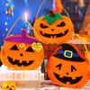 Glowing Pumpkin Lantern Reusable Halloween Ornament Halloween Light  Halloween Party Decorations