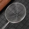Stainless Steel Pearl Colander Milk Tea Shop Essential Red Handle Milk Tea Spoon Boba Strainer Colander Pearl Spoon Filter