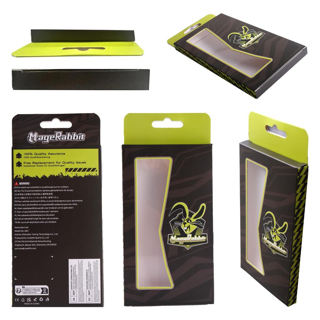 MageRabbit Soft Darts 3pcs 6 Flight 6 Aluminum Dart 6 Soft 20 Rubber Darts Home Dart Barrel 16g, Protectors, Shafts, Tips, O-Type Rings, Arrows,