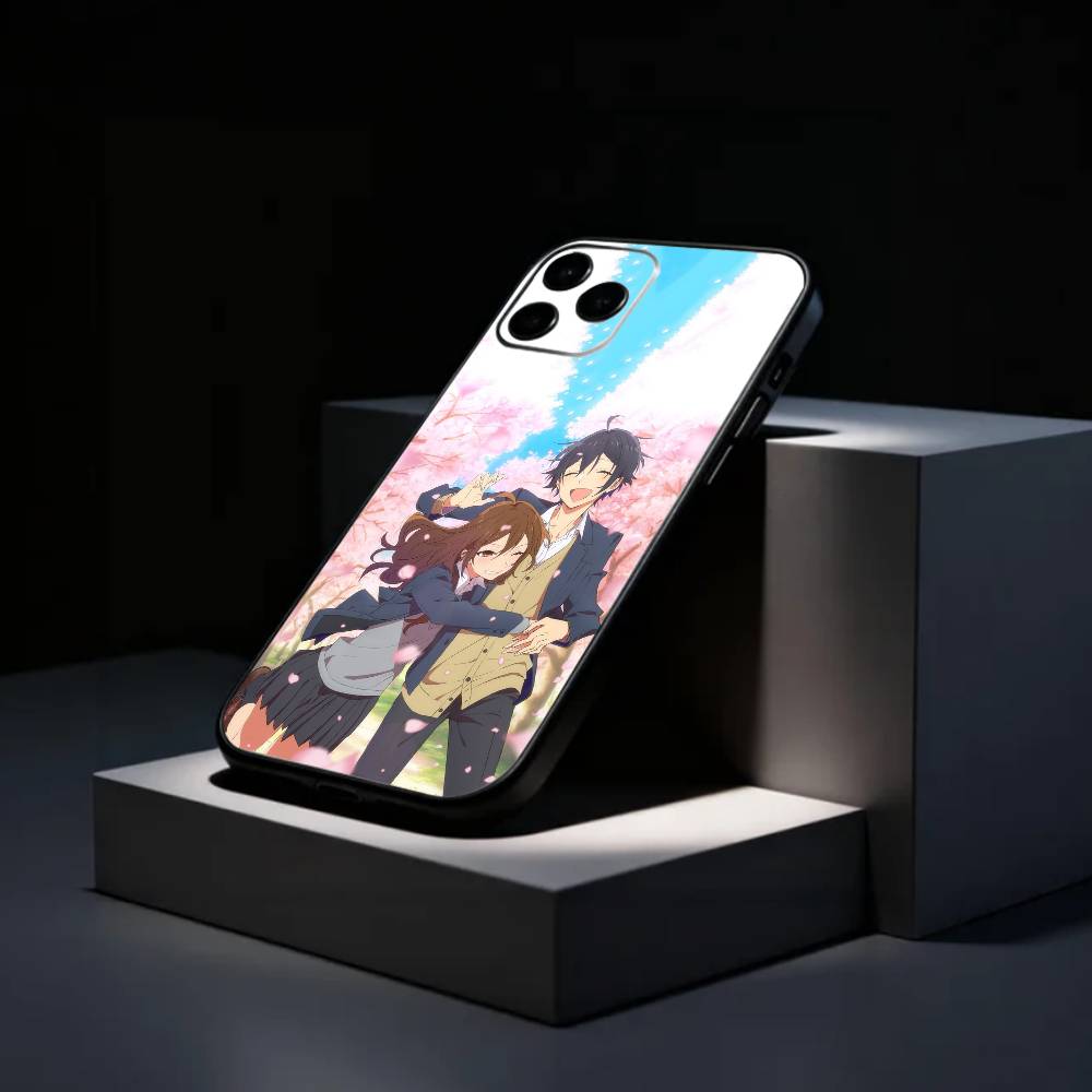 Романтический H-Horimiya Чехол для телефона Силиконовый Мягкий Для IPhone 17 16 15 14 13 12 11 X XR Plus Pro Max Plus