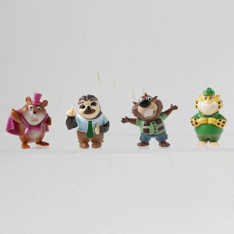12 шт./комплект Зверополис 2 Мультяшная Аниме Фигурка Ник Джуди Гэри Фигурка Действия Игрушки Украшения для Комнаты Поклонники Рождественские Подарки