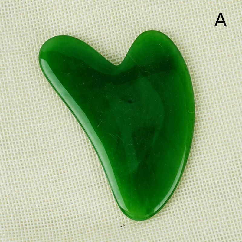 Spa Massage Beeswax Guasha Scraping Massage Scraper Face Massager Board New