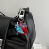 Human Heart Diagram Keychain Detailed Heart Keychain Accessory for Teaching Anatomy To Adults and Children