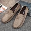 Fashion Suede Men Casual Shoes Breathable Leather Mens Loafers Slip On Male Driving Shoes Luxury Brand Comfortable Boat Shoes