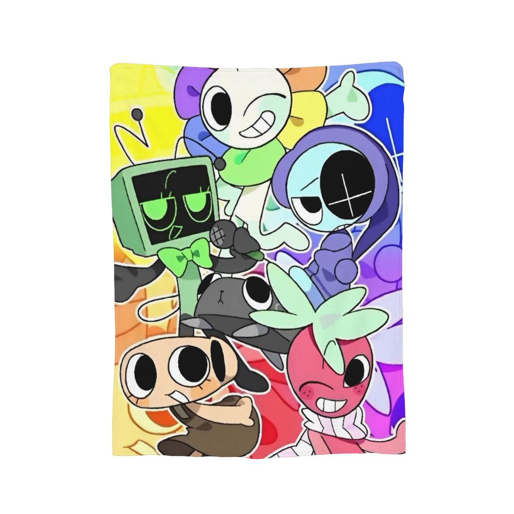 Плед Game Dandy's World Флисовый Текстиль Декор Многофункциональный Легкий Плед для Постельного Белья Спальни Плюшевое Тонкое Одеяло