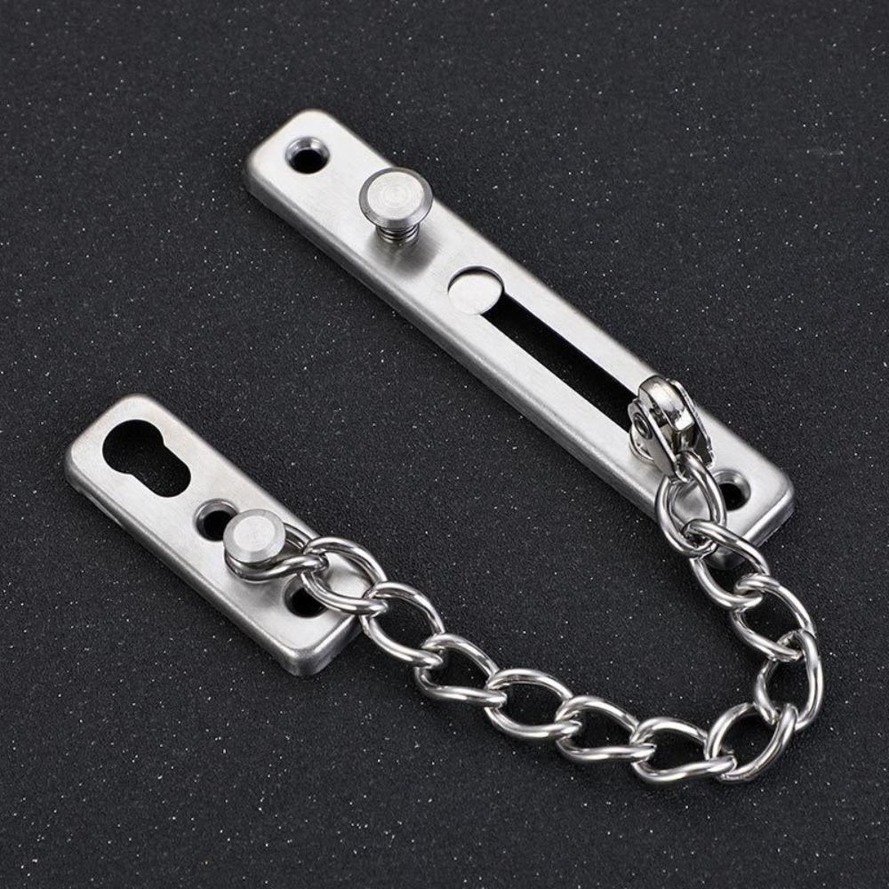 Противоугонная дверная цепочка Замок безопасности Цепь Портативная домашняя дверная фурнитура Аксессуары