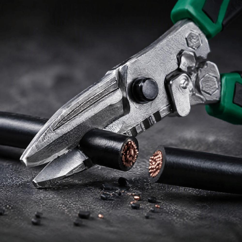 High-Quality Stainless Steel Tin Snips Multi-Function Heavy-Duty Tin Snips Electrical Maintenance