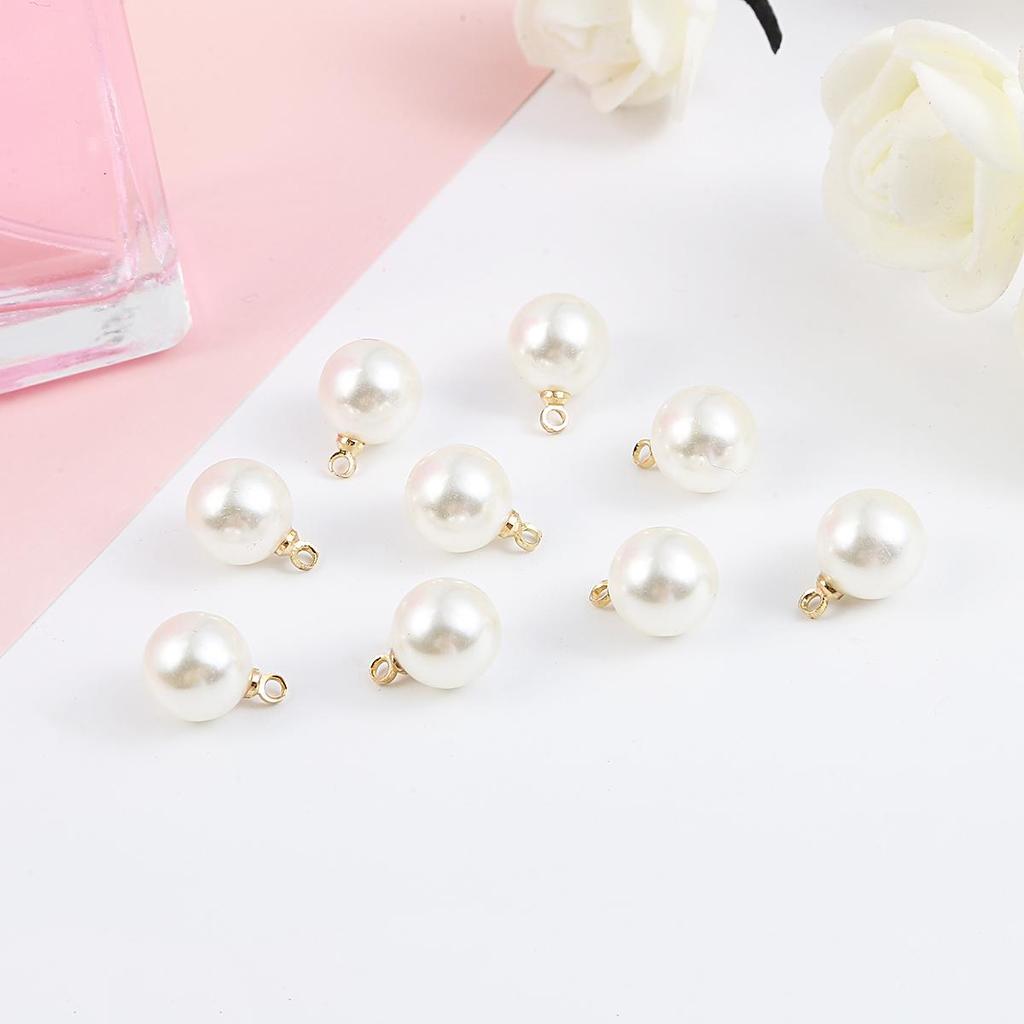 6/8/10 мм круглые пластиковые акриловые бусины белого цвета слоновой кости из АБС-пластика с имитацией жемчуга для изготовления ювелирных изделий