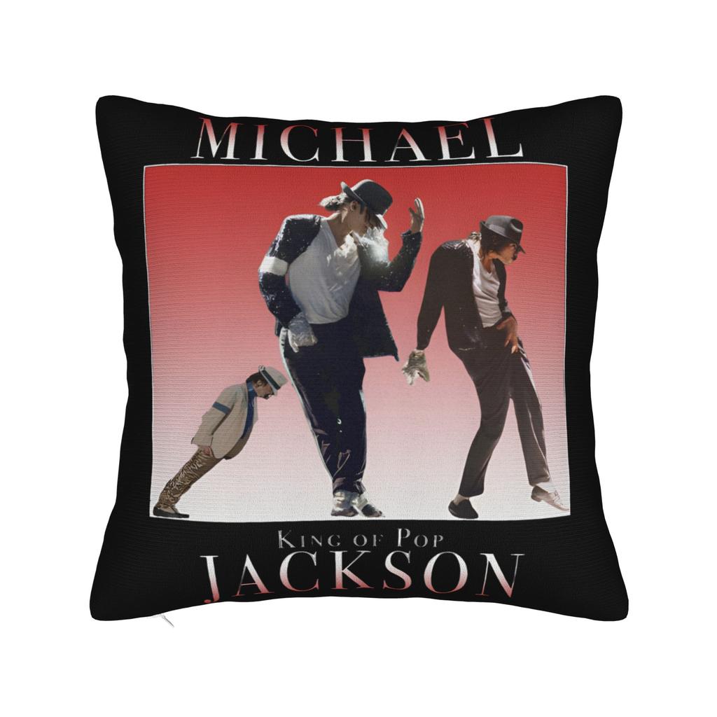 Michael Jackson Dance Pillow Cover  Comfy Cushion Cover Fashion Pillow Case For Sofa Couch Bed Living Room