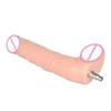 Sex Machine Attachment 11.02" Flesh Big Dildo for Sex Machine Vac-u-lock Love Machine Attachment Anal Plug Adult Sex Toys