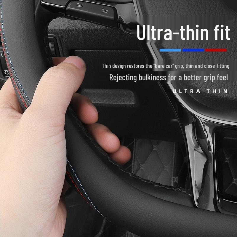 Ideal Steering Wheel Cover: Ultra-thin Genuine Leather, Fits L6L7, L8L9, Ideal ONE 2025 Model, All-Season Use