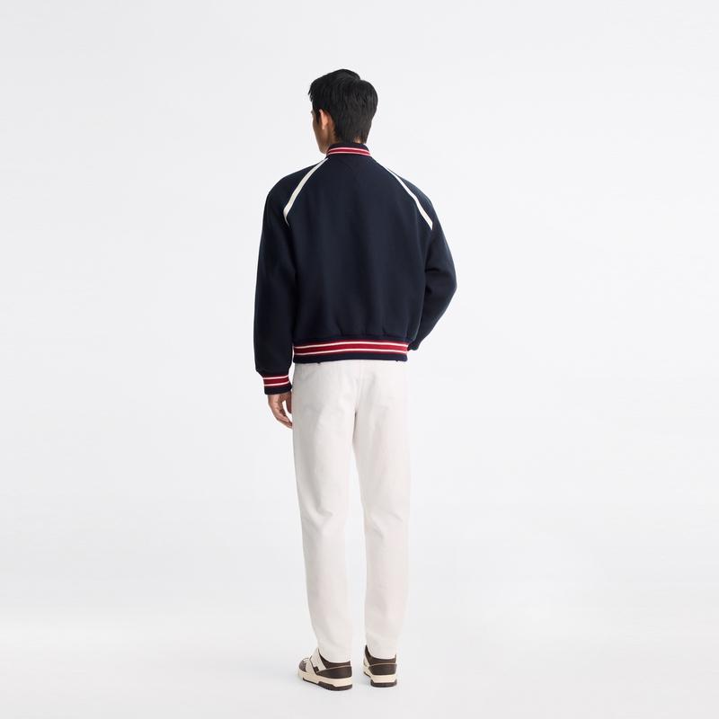Tommy Hilfiger Crest Varsity Jacket MW0MW36338-NAVY