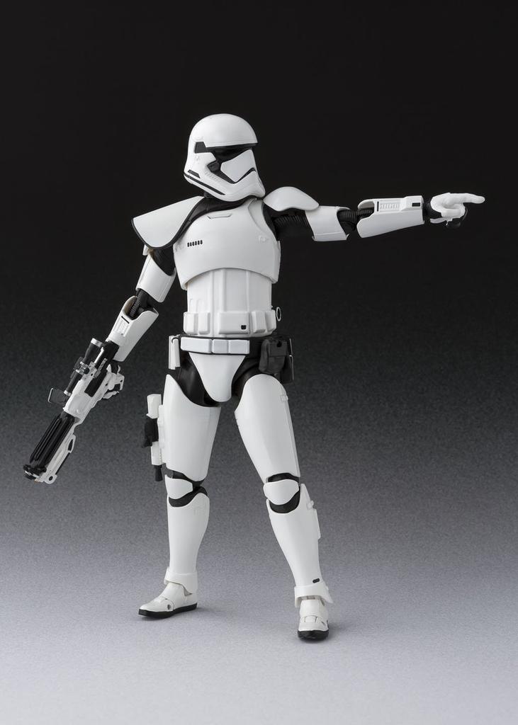 TAMASHII NATIONS Star Wars First Order Stormtrooper LAST Special Set 150mm Painted Movable Figure S.H.Figuarts (THE JEDI) Approx. ABS&PVC