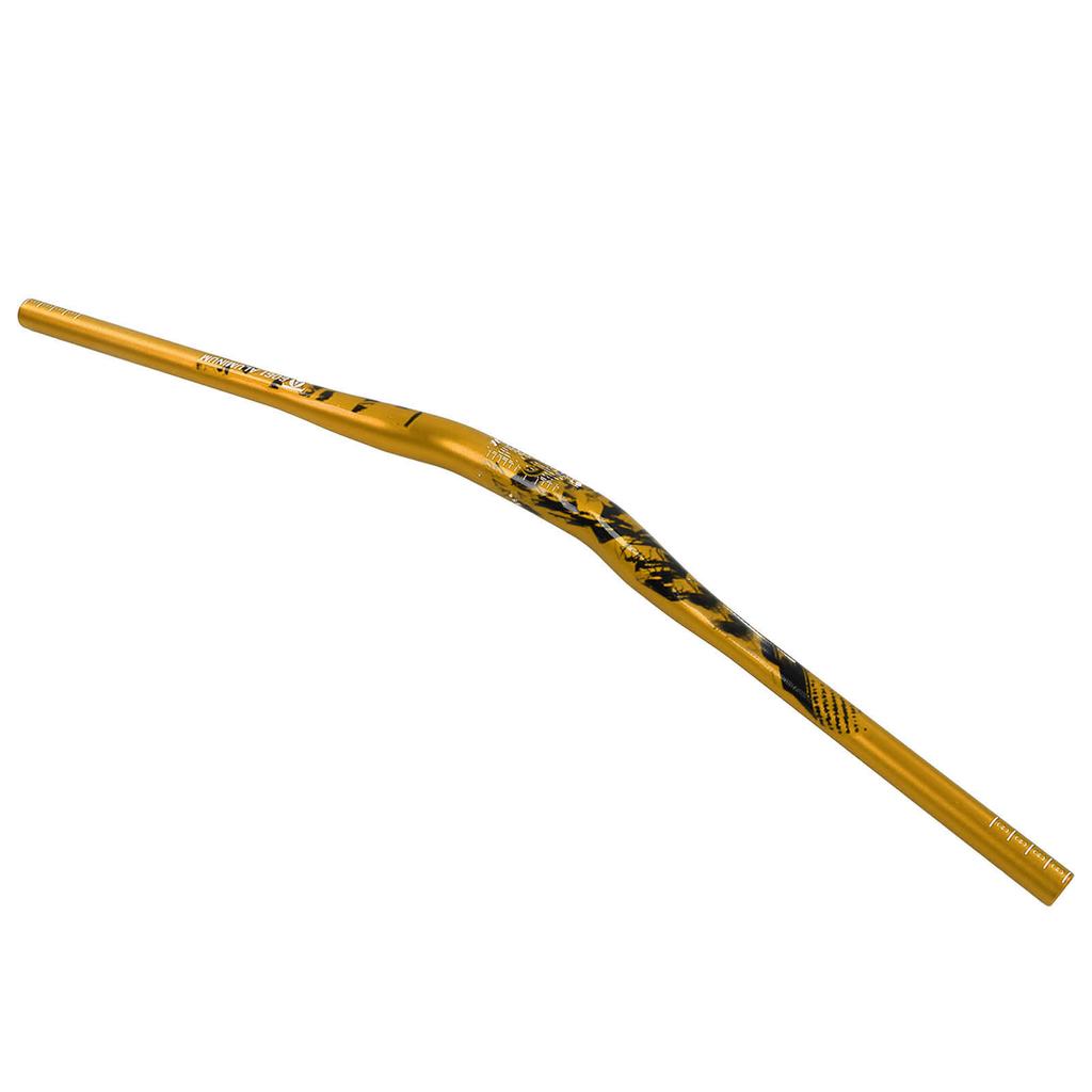 Руль для велосипеда Wheel Track, замена, алюминиевый сплав, подъемный руль, диаметр крепления 31,8 мм, желтый