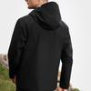 Fila Fleece Versatile Hooded Two-Piece Jacket Men Jackets Deep-Black A11M517724FBK