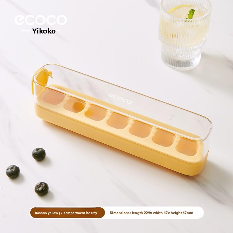 Press-type Silicone Ice Tray Mold Household Small Freezing Ice Cube Mold Easy Release Ice Cube Tray