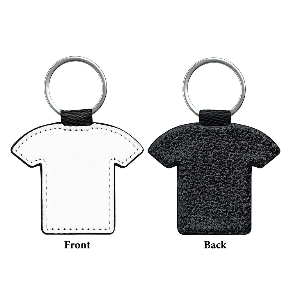 DIY Dye Sublimation Blanks Keychain Creative Double Sides Blank ID Tags Keyring Backpack Decor