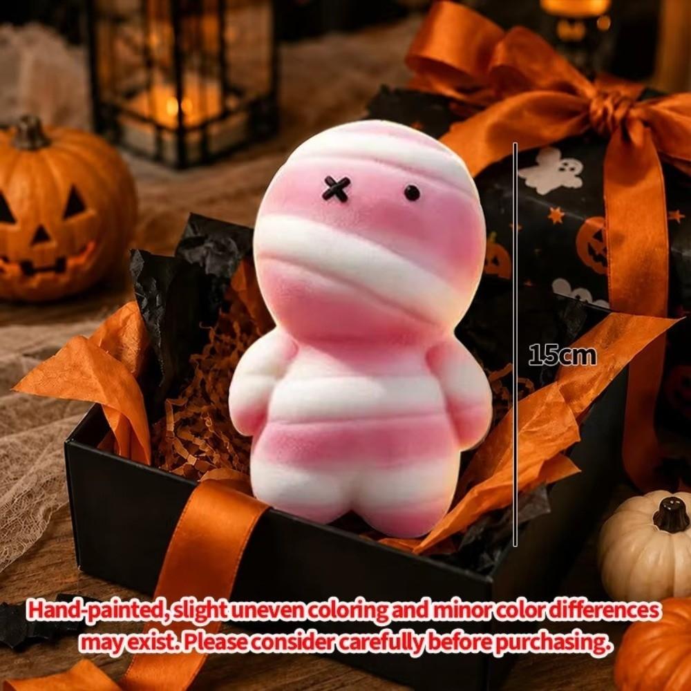 Slow Rebound Halloween Mummy Squeeze Toy Soft Texture Decompression Toy Sensory Play