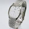Б/у Винтажные Мужские Часы SEIKO Chariot Квадратные Тонкие Классические Старый Белый Циферблат