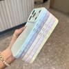Мягкий чехол однотонный с окошком-сердечком для iPhone 14-17 Pro Max