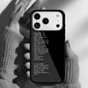 Эстетичный Минималистичный Чехол-Бампер для iPhone 17 16 15 14 13 Pro Max Задняя Крышка для 12 11 Pro Coque