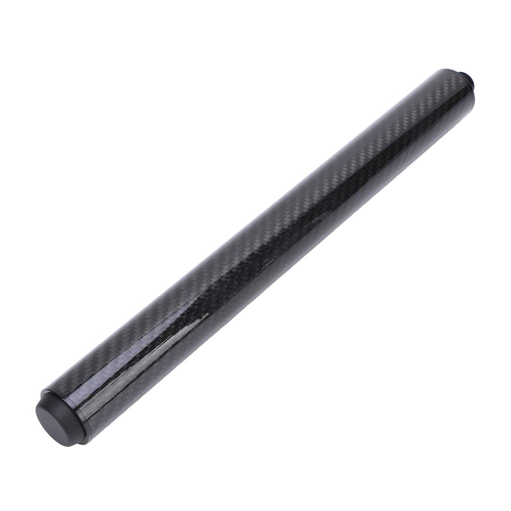 Pool Cue Extension Stick 12in Carbon Fiber Billiards Extension Accessories with Bumper