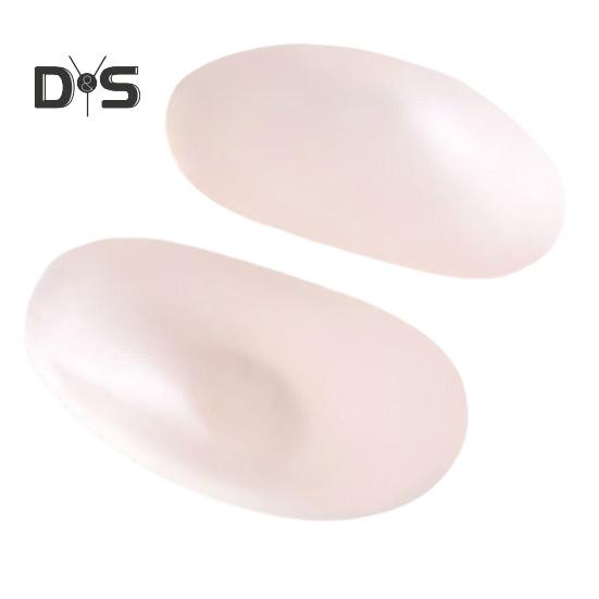 1 пара подплечников для высоких и низких плеч 3D самоклеящиеся силиконовые противоскользящие губчатые подплечники пуш-ап подплечники устойчивые к поту гладкие изгибы одежда своими руками