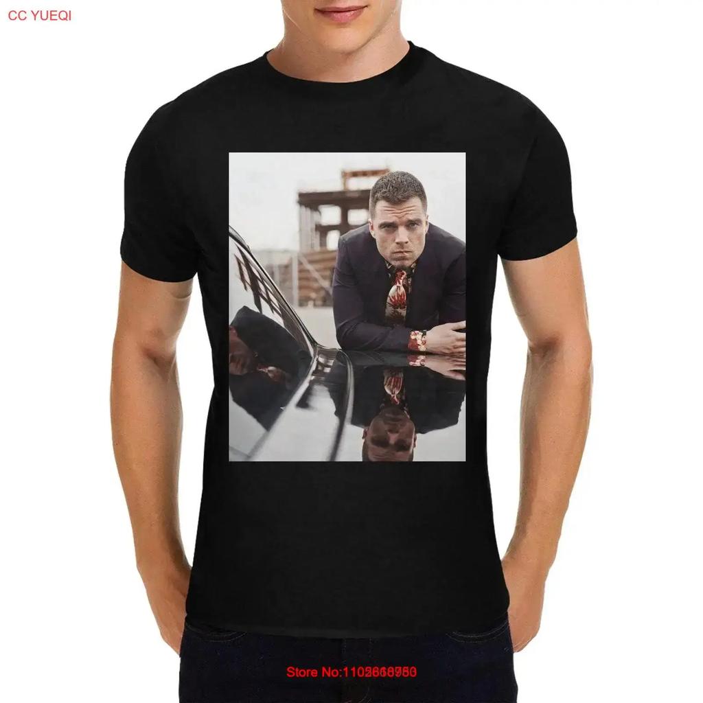 Sebastian Stan T Shirt Unisex Birthday S Anniversary Black Vintage Unisex Stylish Stretched Streetwear Soft Versatile