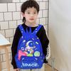 Prints Astronaut Letters Kids Cartoon Backpack Breathable School Bag