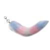 Faux Furs Foxes Tail Keychain Cosplays Toy Handbag Accessorie Bag Keyring Hook Pendant Charm Furs Car Keychain Gifts