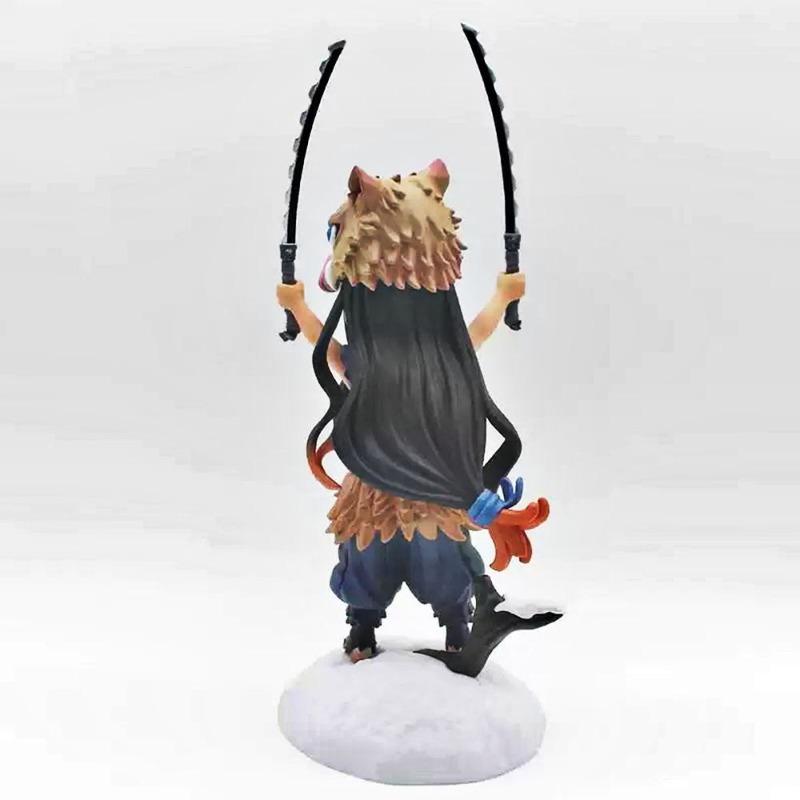 TrendyToys20cm Demon Slayer Figure :Piggy Beans Cos Nezuko & Inosuke Hashibira PVCAction Model Anime Decoration Collectible Toys