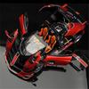1/18 Pagani Huayra BC Сплав Спортивная Модель Металлическая Литая Модель Гоночного Автомобиля Модели Транспортных Средств Имитация Звука Света Коллекция Игрушка Подарок для Детей