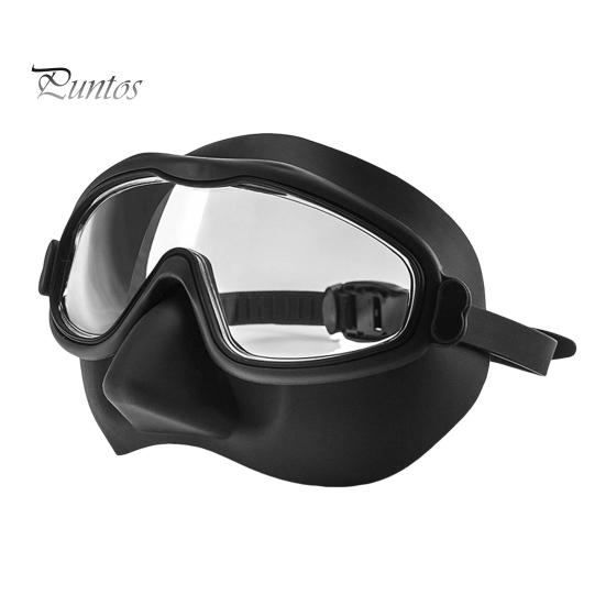 Kids Swim Goggles with Nose Cover Anti-Fog UV Protection Diving Face Guard Wide-Angle Lens No Leak Pool Goggles for Kids Age 3-15