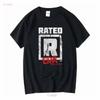 Адам Коупленд Эра Rated R Официальная футболка AEW с длинным или коротким рукавом винтажная стираная с принтом Топ для повседневной носки homme