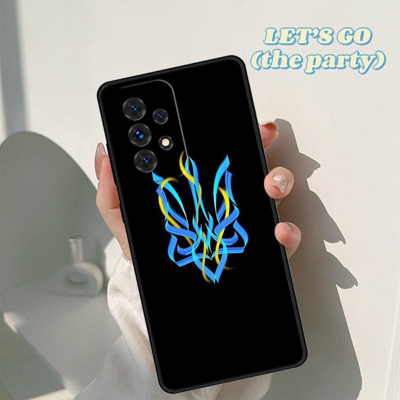 Чехол для телефона с флагом Украины Для Samsung Galaxy A42 A31 A40 A51 A71 A32 A80 A91 A52 A72 A73 A20e A21S A50 A70 A11 A12 Чехол