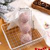 3Pcs Fashion Xmas Tree Ornaments Foam Ball Christmas Decor Hanging Pendant Sequins Ball Party Decor