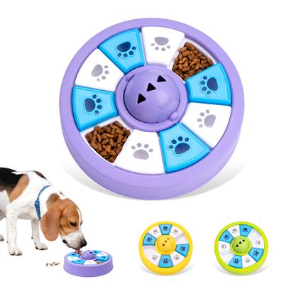 Игрушки для собак Миска-кормушка Медленное кормление Диспенсер для еды Нескользящая миска Интерактивная Повышение IQ щенка Медленное поедание Головоломка для питомца Дрессировка кошек