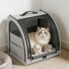 Foldable Car Dog Cat Carrier Breathable Car Pet Travel Bag Portable Dog Kennel Bag  Travel