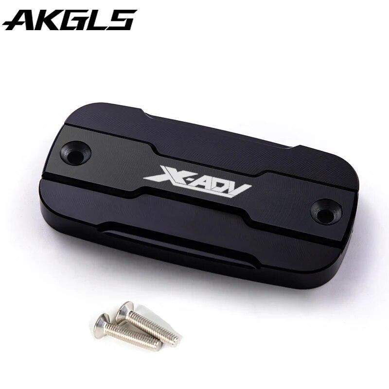 For HONDA XADV 750 X-ADV 750 X ADV 300 750 1000 2017-2022 Motorcycle Front Brake Fluid Tank Cap + Filling Port Cap Accessories