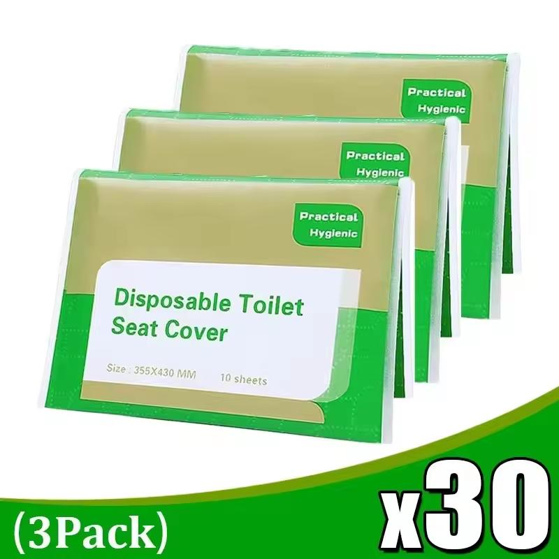 Toilet Seat Cover Disposable Travel Flushable Paper for Adults Kids Potty Training Potty Biodegradable Public Airplane Camping