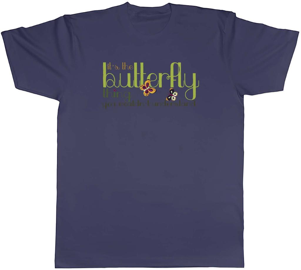 Butterfly Thing Unisexs TShirt Caterpillar Insect Garden Larva Species Unisex Tee