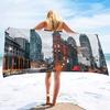 Comfy Bath Towels New York Soft Bathing/Beach/Camping Towel Large Size Quick Wash and Dry Sand Proof Lightweight Bath Towels